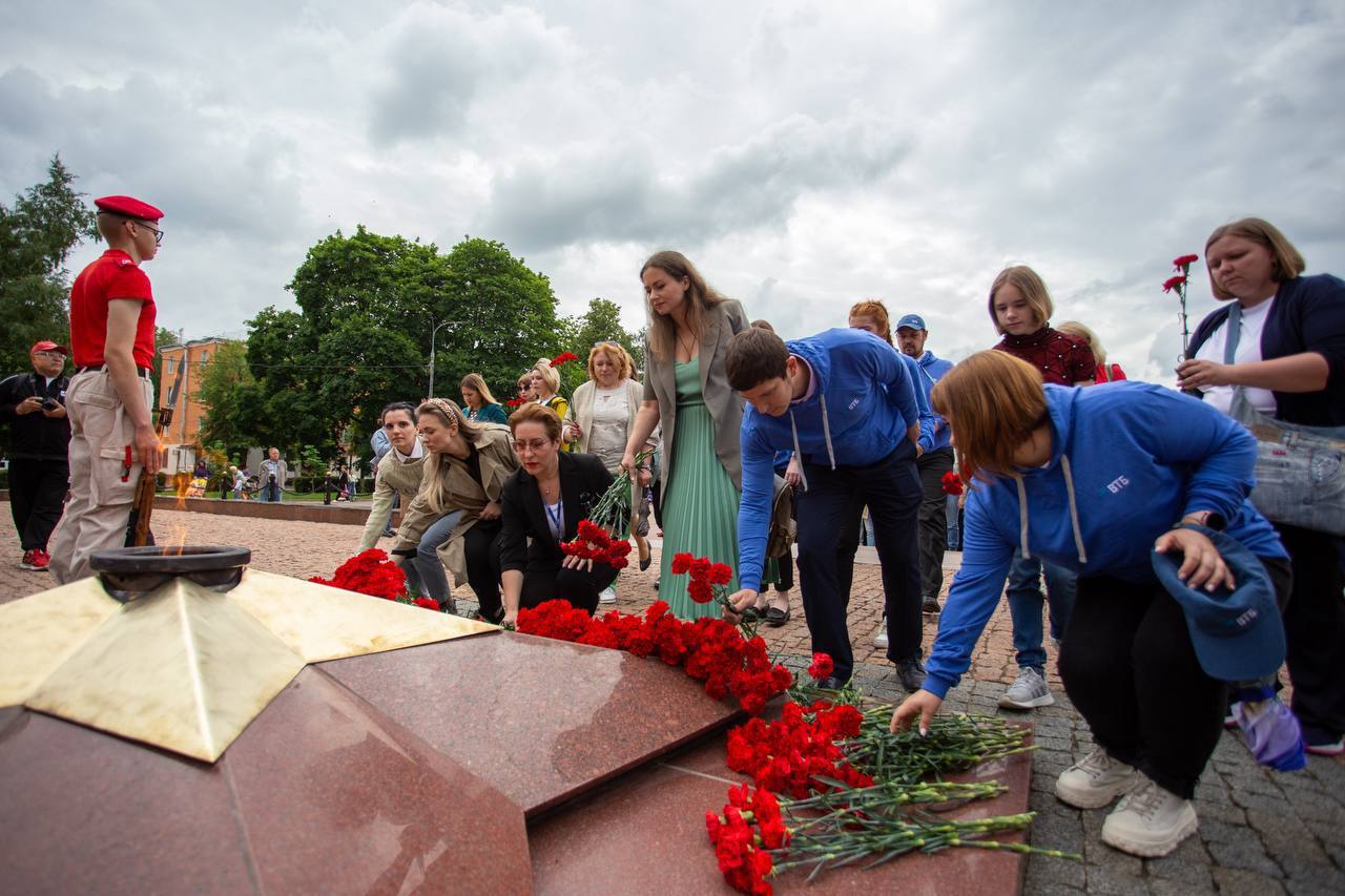 Подольчане почтили память павших в годы Великой Отечественной войны