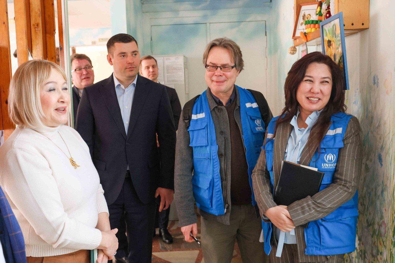Представители Управления Верховного комиссара ООН по делам беженцев посетили ПВР в Подольске