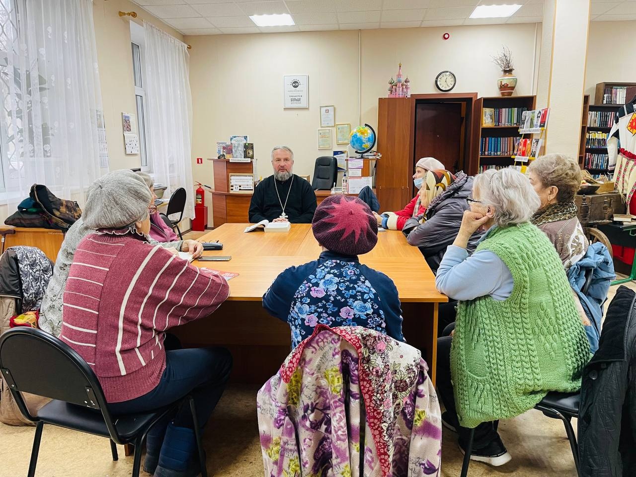 Библейский кружок работает в Романцеве