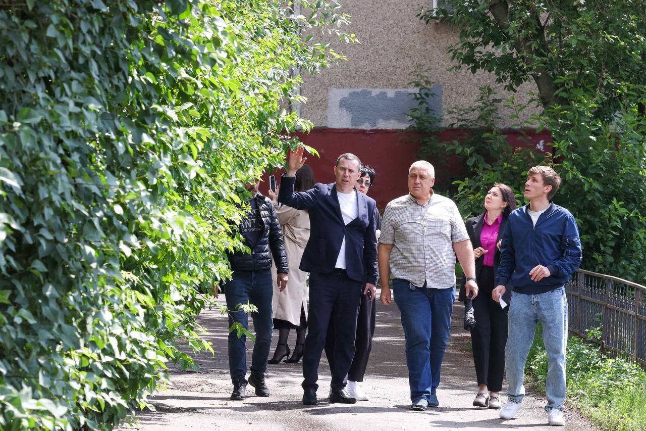 Контрольный обход Зеленовского микрорайона провели в Подольске