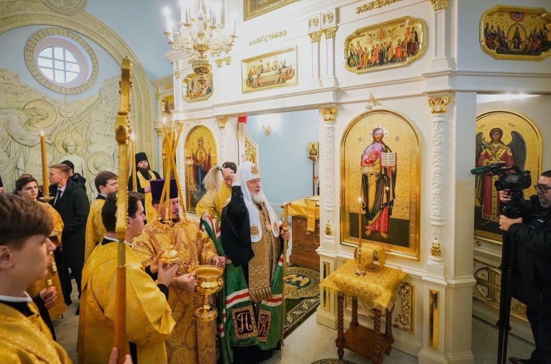 Патриарх Кирилл побывал в Подольске 8 ноября