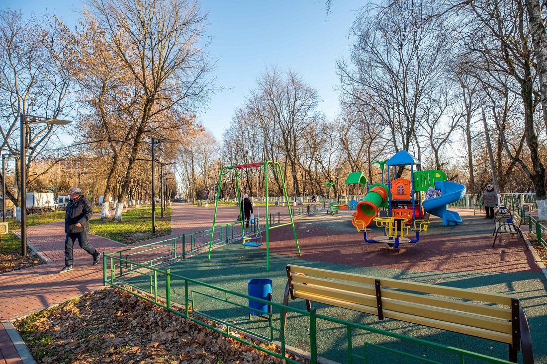 Новый сквер на улице Пионерской стал достопримечательностью Шепчинок