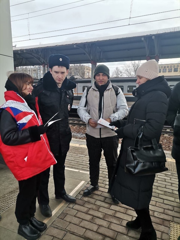 Рейд безопасности прошел на станции Подольск