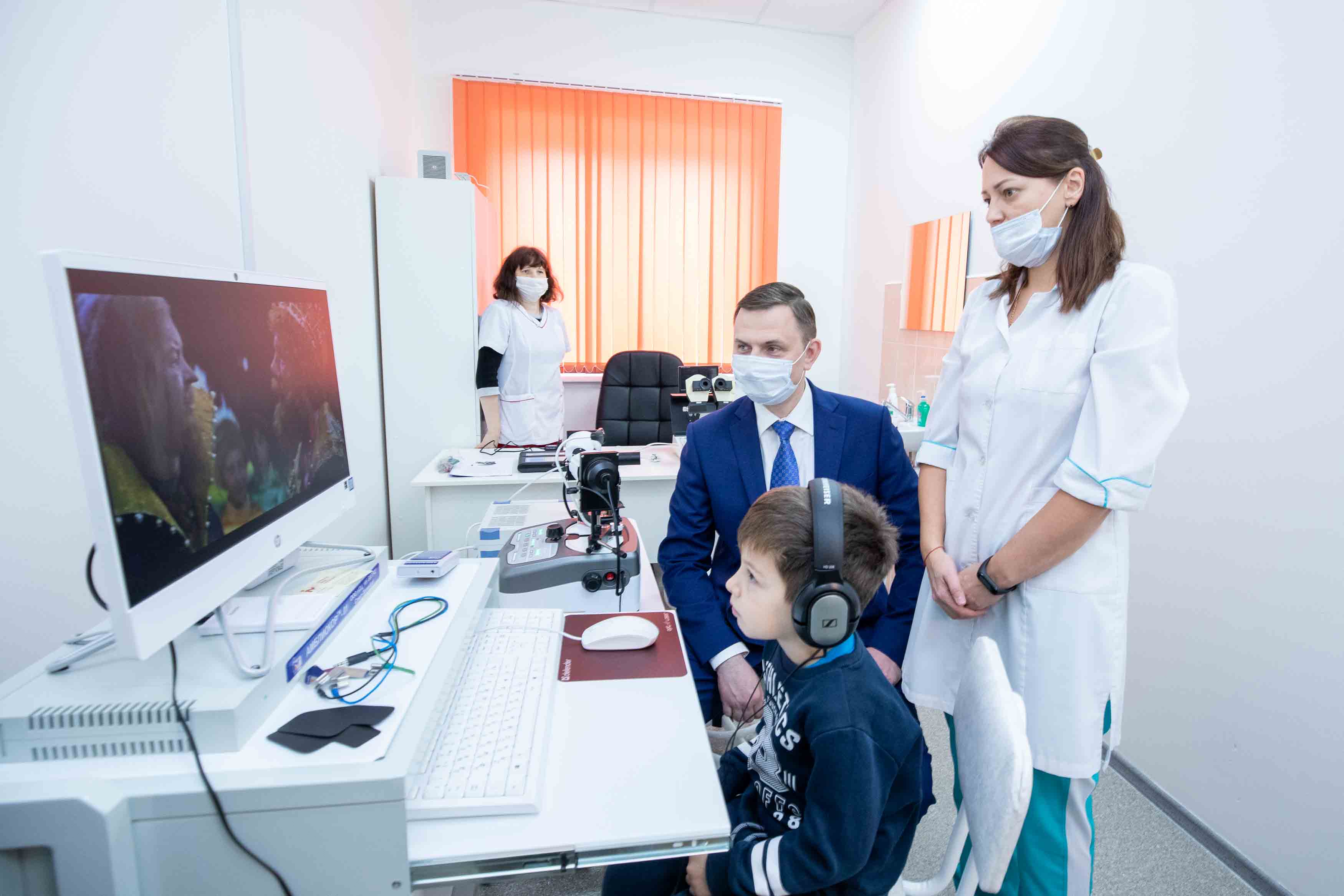 В новой детской поликлинике открылось офтальмологическое отделение