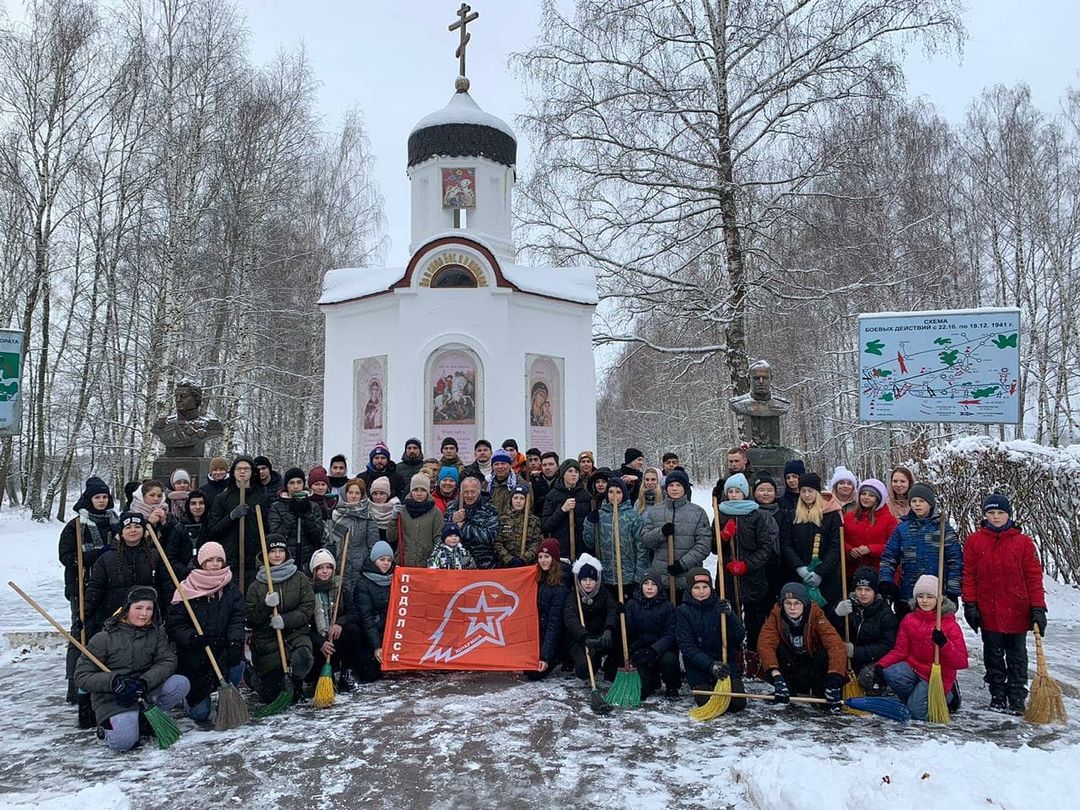 На мемориале воинской славы "Кузовлево" прошла волонтерская экспедиция