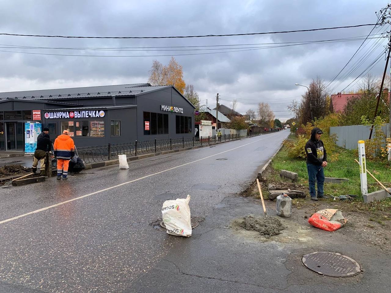 На Весенней опасный проезд станет удобнее