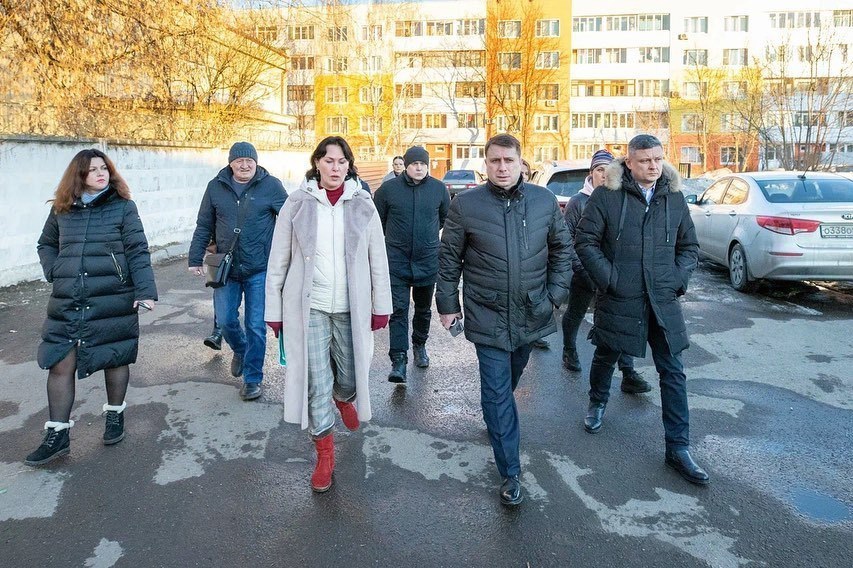Д. Жариков проконтролировал ход и качество выполняемых работ по капремонту МКД в Климовске и Львовском Д. Жариков проконтролировал ход и качество выполняемых работ по капремонту МКД в Климовске и Львовском