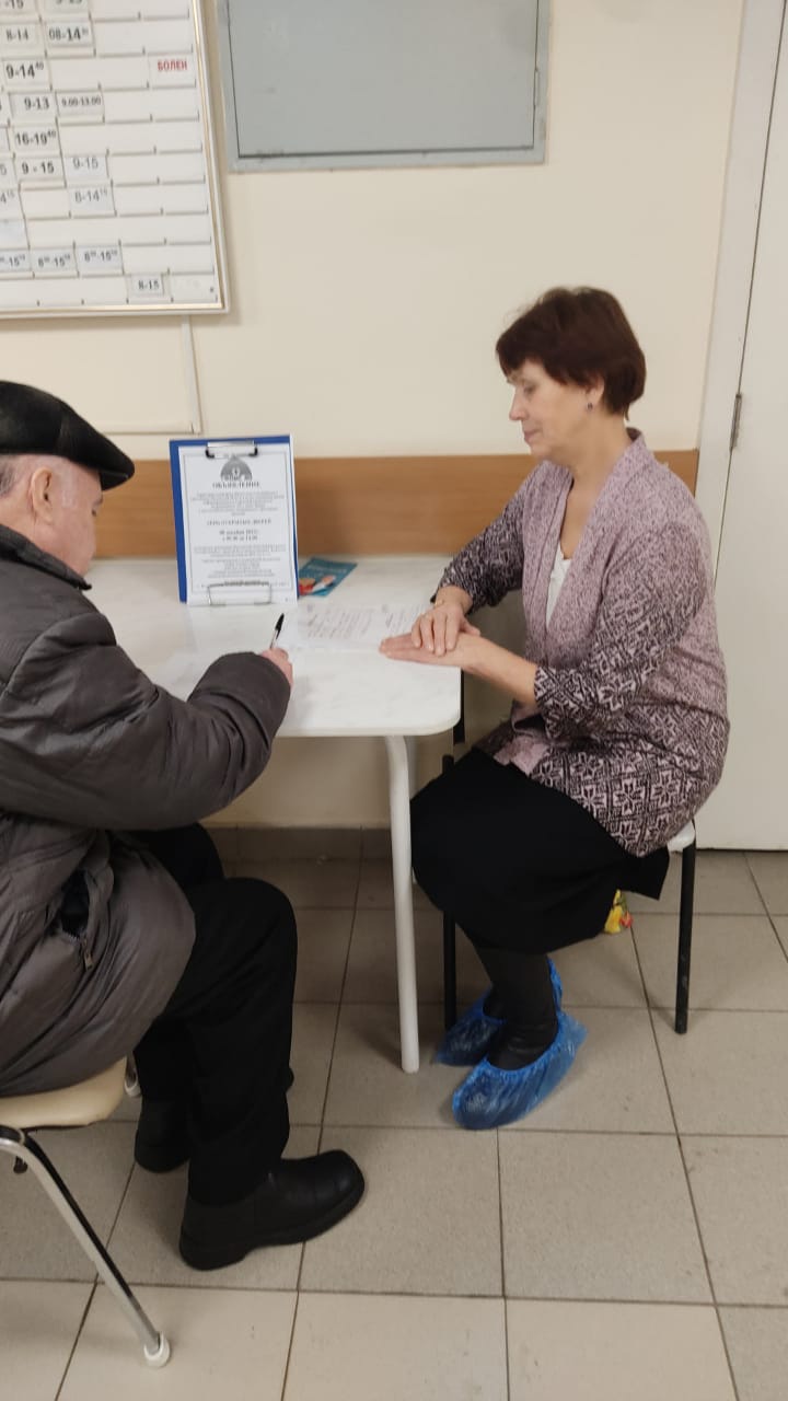 День открытых дверей Фонда ОМС прошел в больнице в Кузнечиках