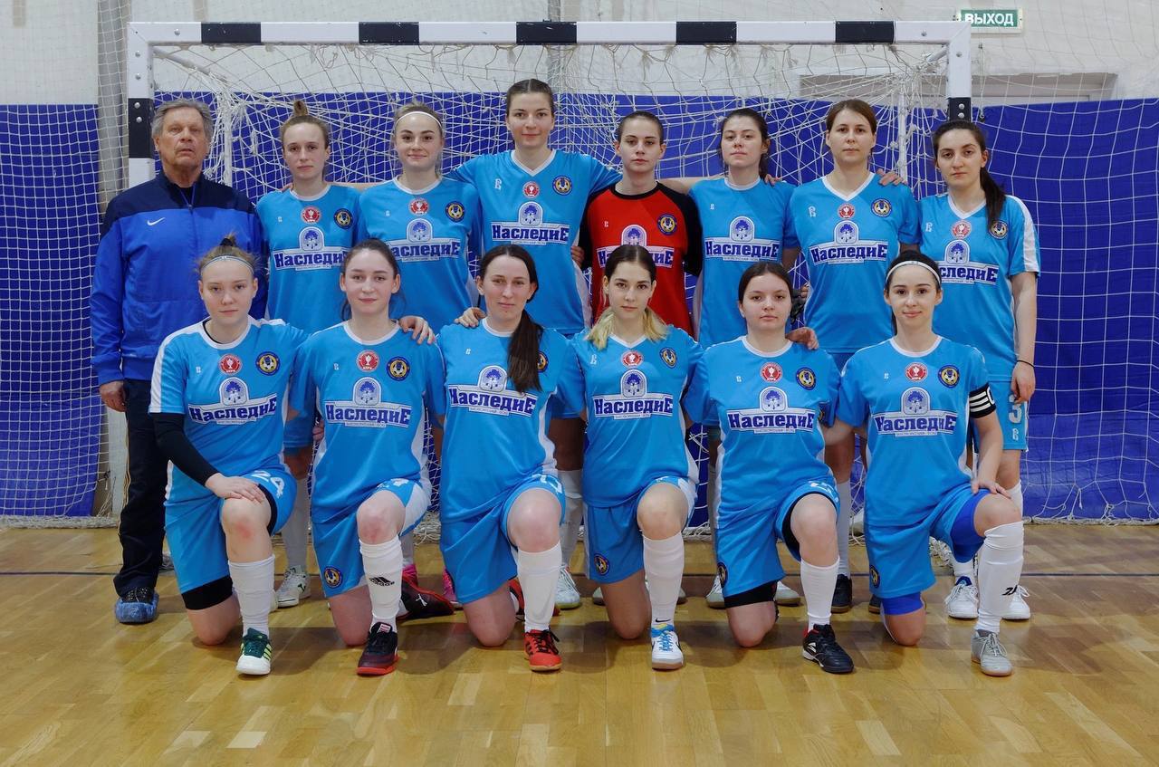 Женская команда подольской спортивной школы «Весна» по мини-футболу стала чемпионом Московской области