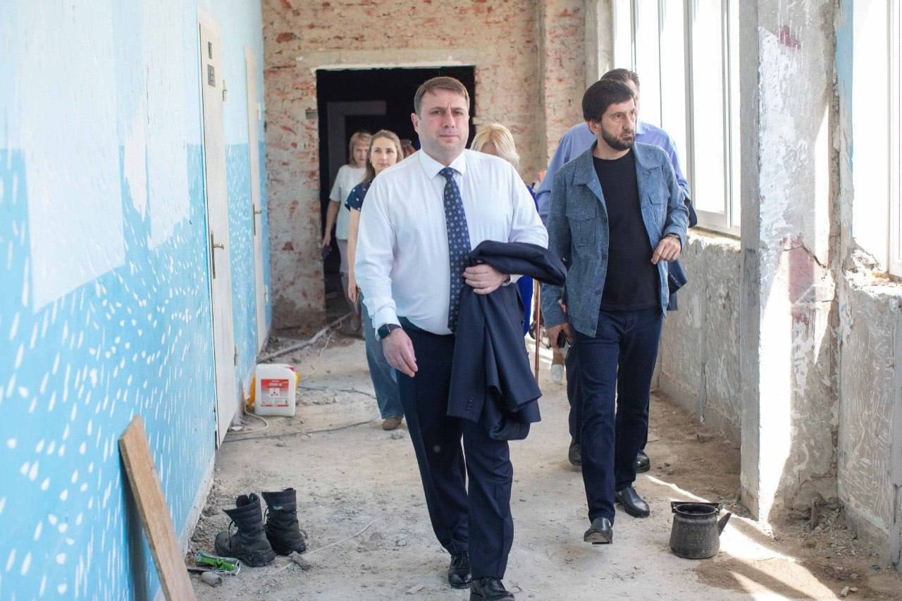 Ремонт лицея № 5 проверил глава Подольска