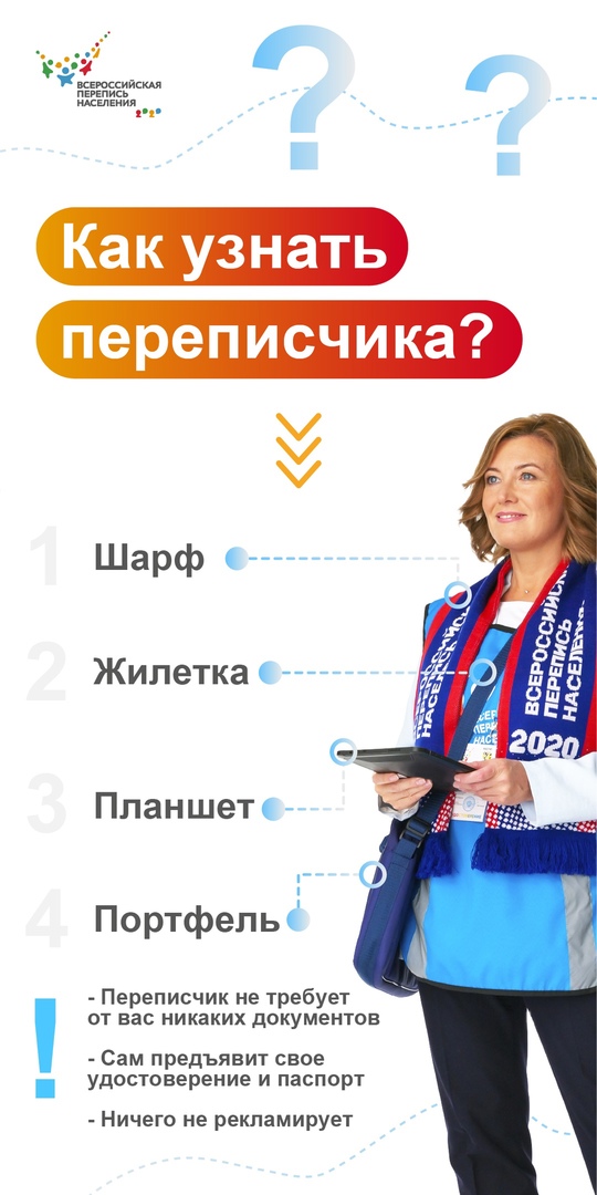 15 октября начинается Всероссийская перепись населения
