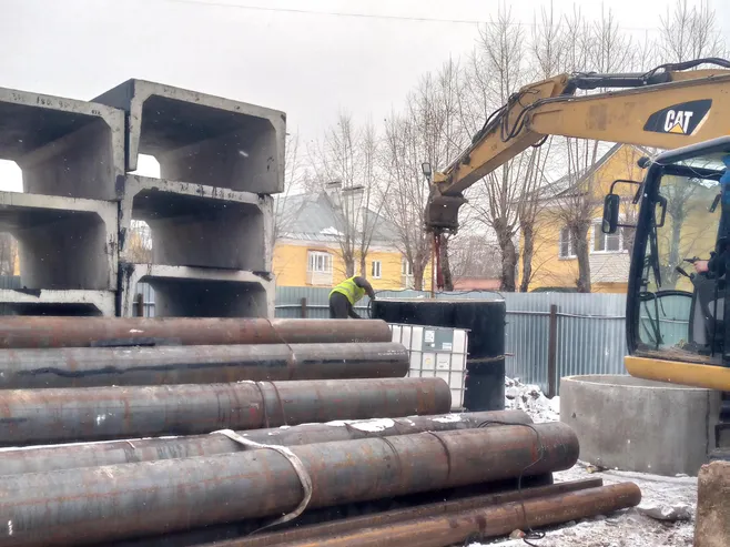 Специалисты технадзора проверили строительство модульной котельной на Силикатной