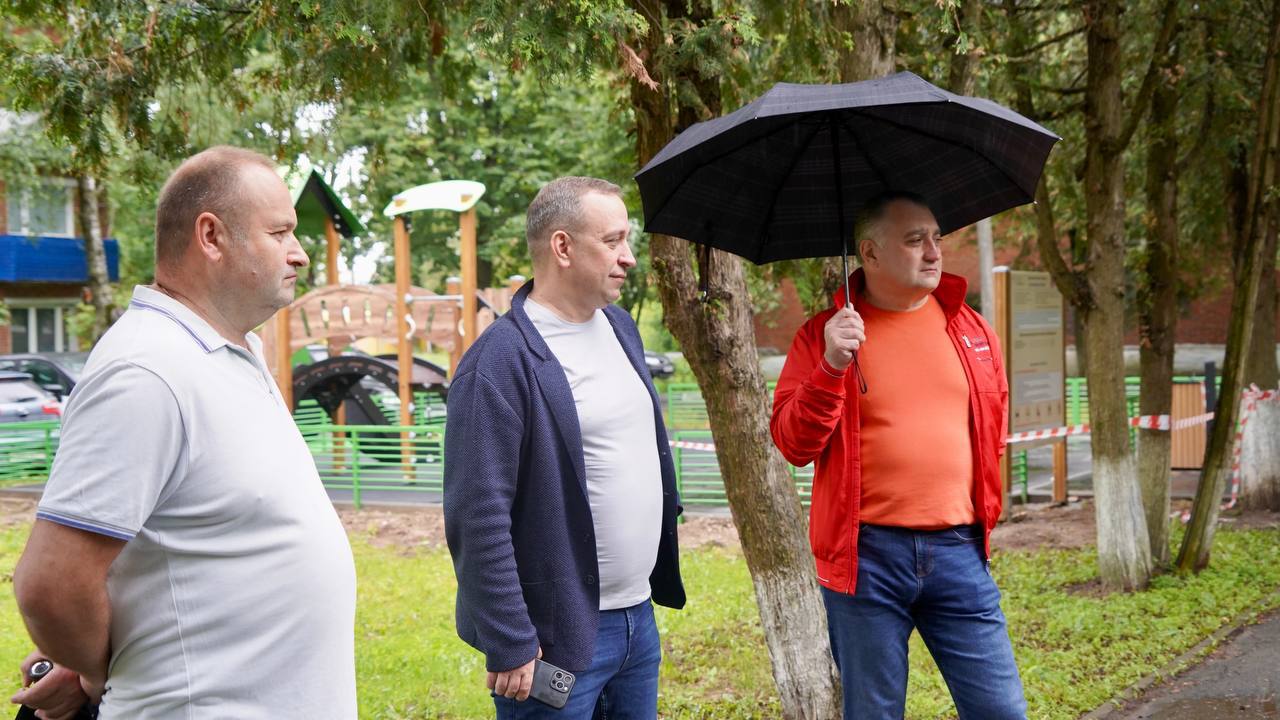 Еженедельный обход территории в деревне Федюково