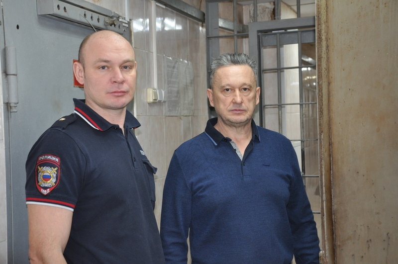 Глава общественного совета при УМВД по г. о. Подольск посетил изолятор временного содержания