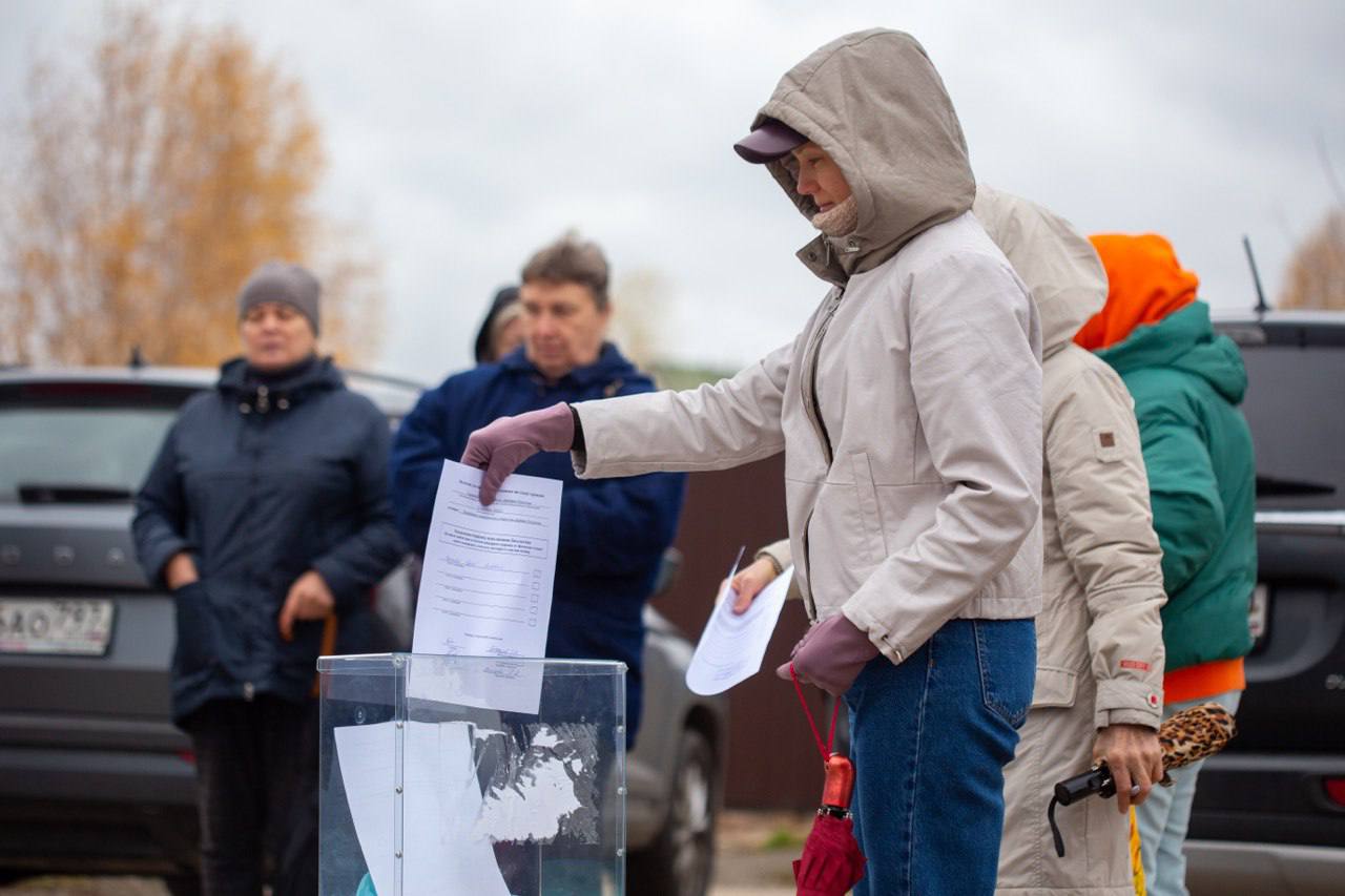 Сегодня жители деревень Ордынцы и Холопово выбрали старост