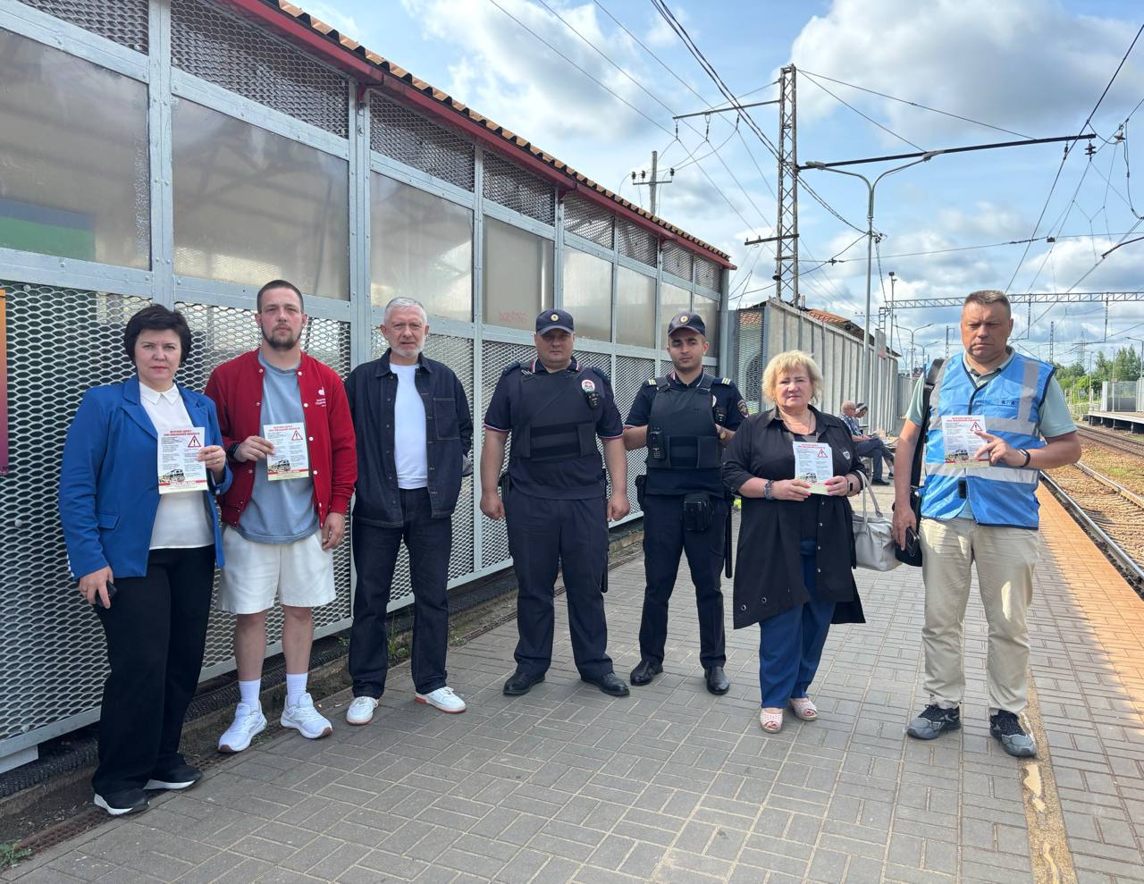 За 7 месяцев в Подольске провели более 20 рейдов по соблюдению правил безопасности на железной дороге