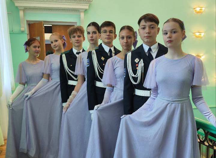 Подольские кадеты выступили на историческом балу всероссийского фестиваля «Виват, кадет!»