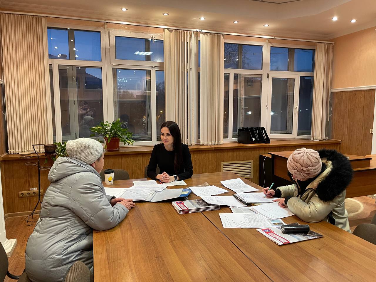 Личный приём жителей провела администрация во Львовском