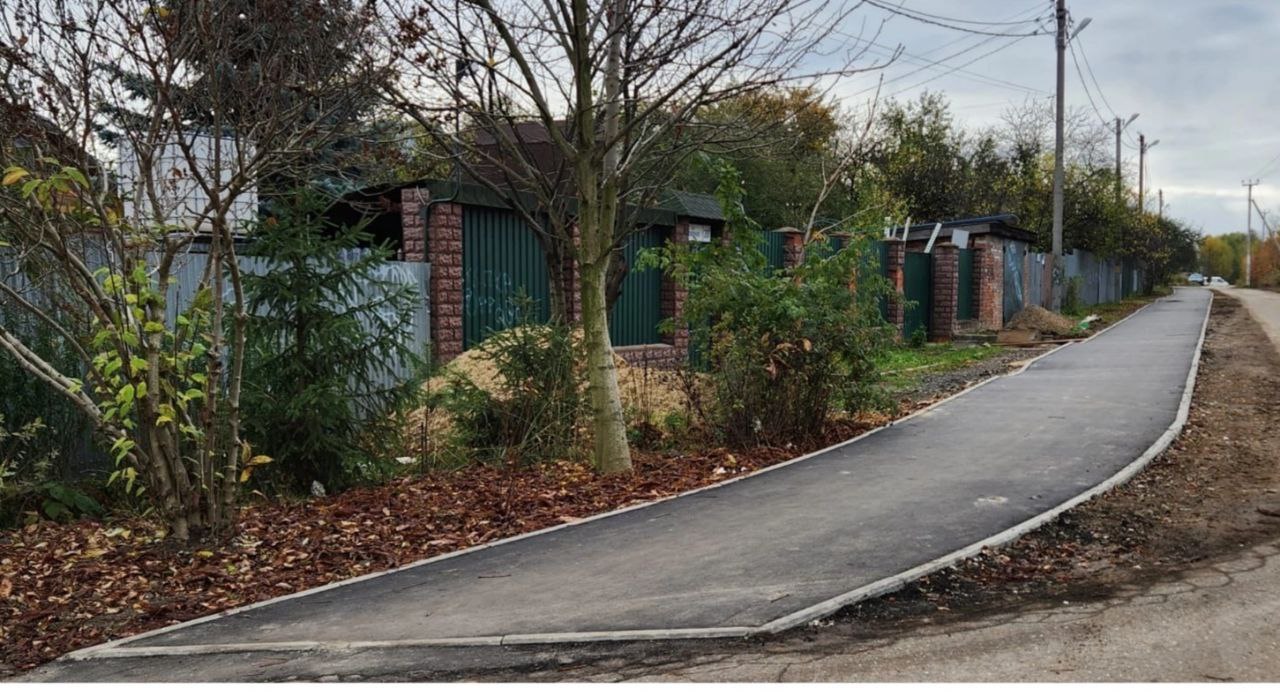 По программе «Пешком» в 2022 году обустроено 20 тротуаров в Подольске