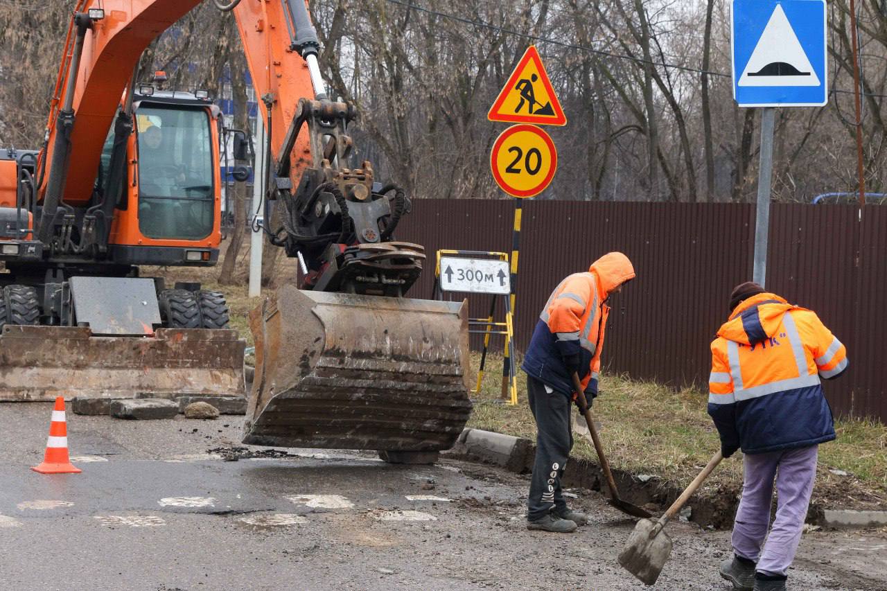 Ремонт дорог стартовал в Подольске
