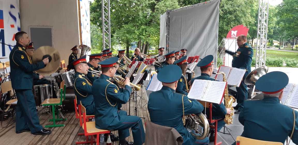 Главная площадка празднования Дня России - Парк культуры и отдыха имени Виктора Талалихина