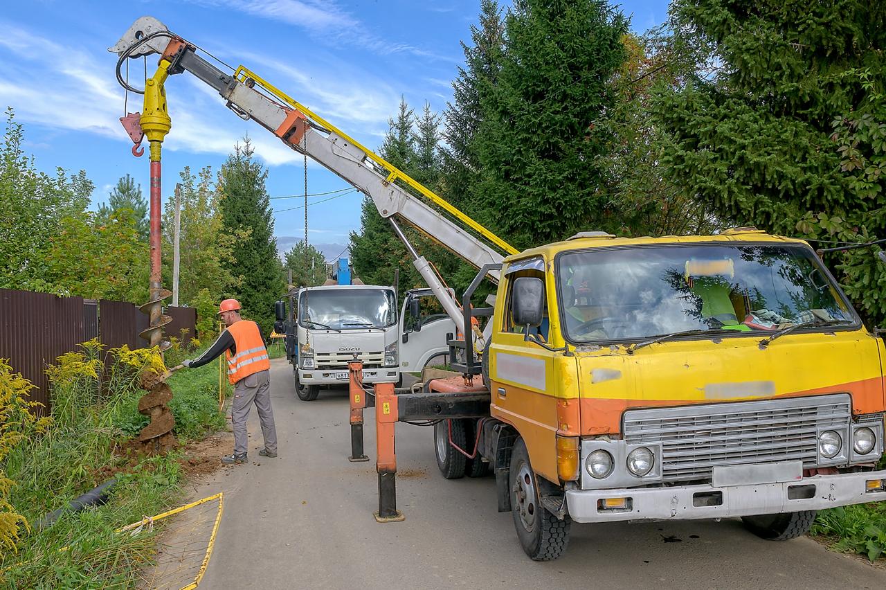 В подольскую деревню Булатово пришел проект «Светлый город»