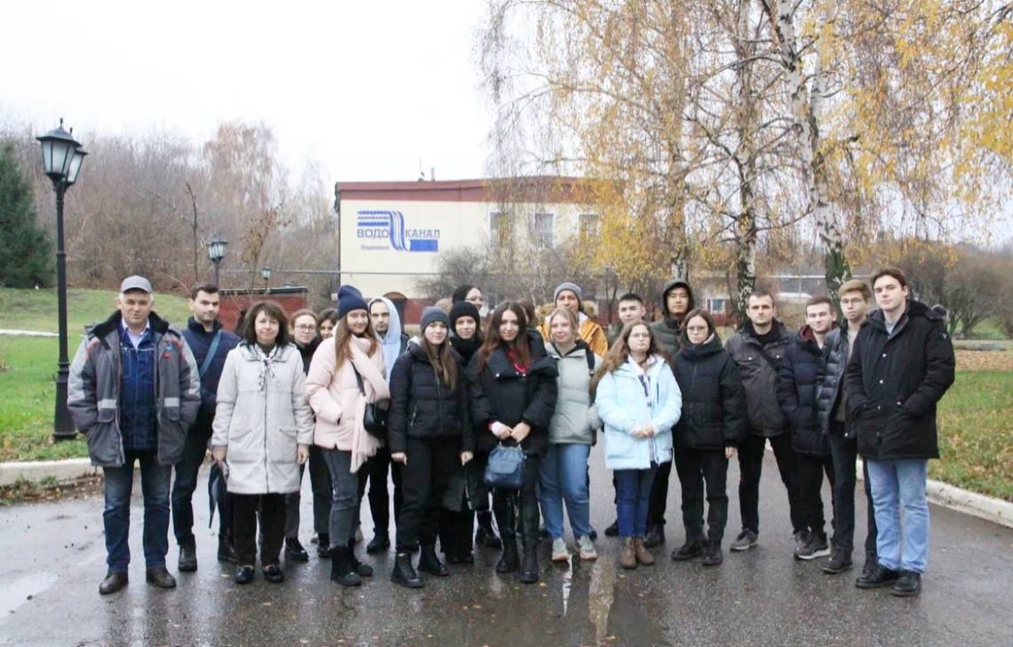 Будущие специалисты отрасли побывали на "Водоканале"