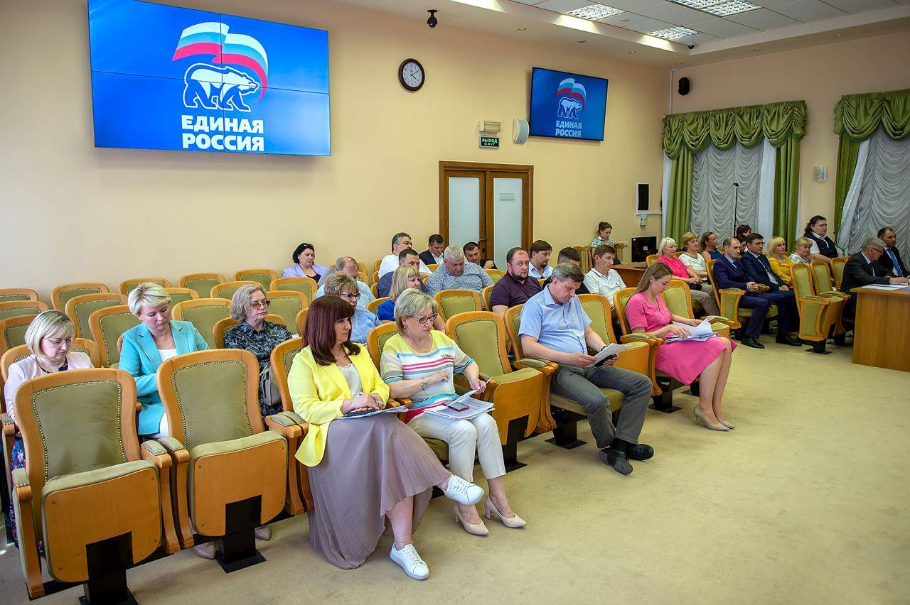 Заседание местного политсовета состоялось в Подольске