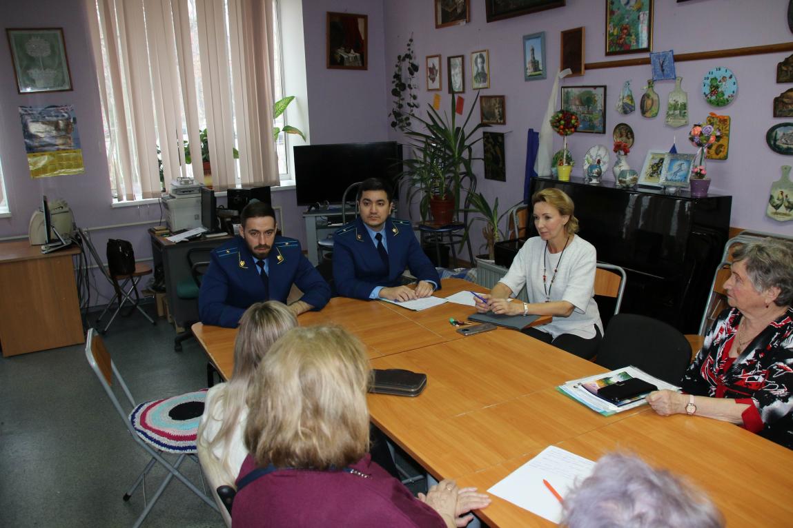Московско-Курский транспортный прокурор провел встречу в Подольске