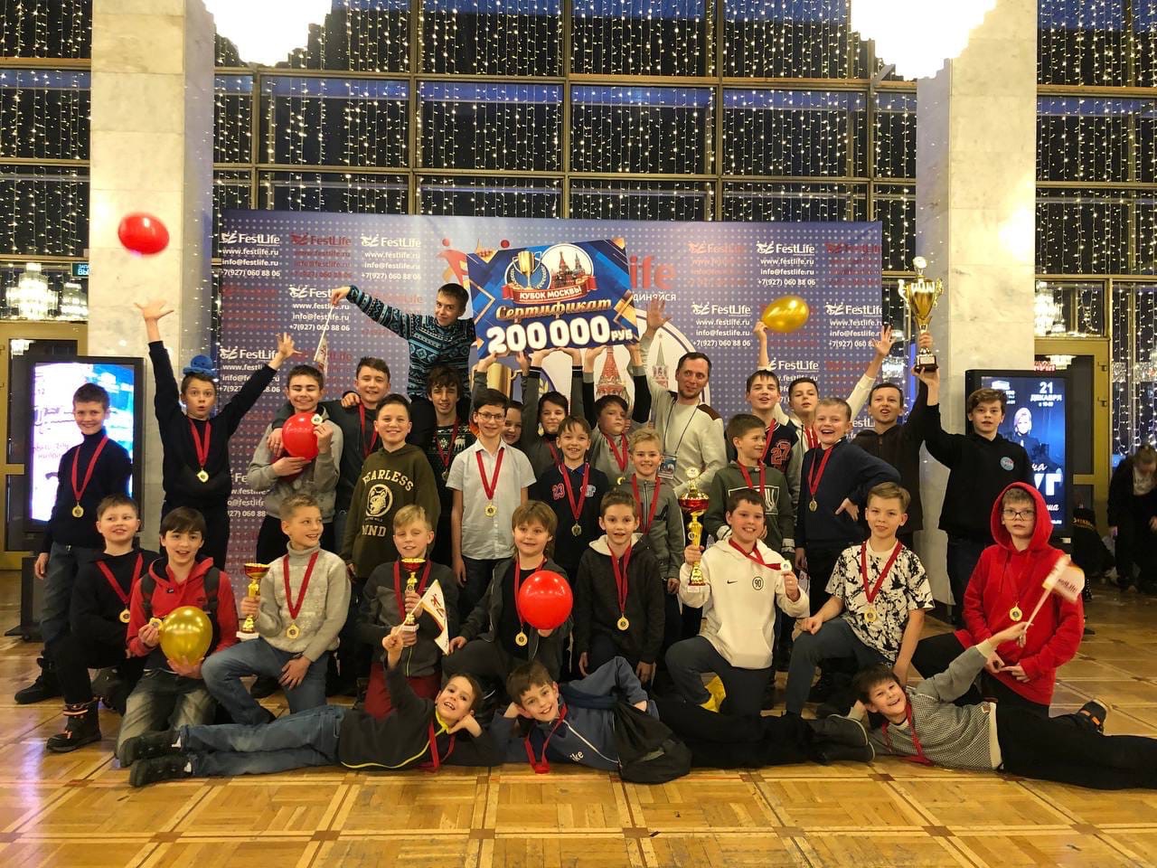  «Подольчане» завоевали Гран-при Кубка Москвы