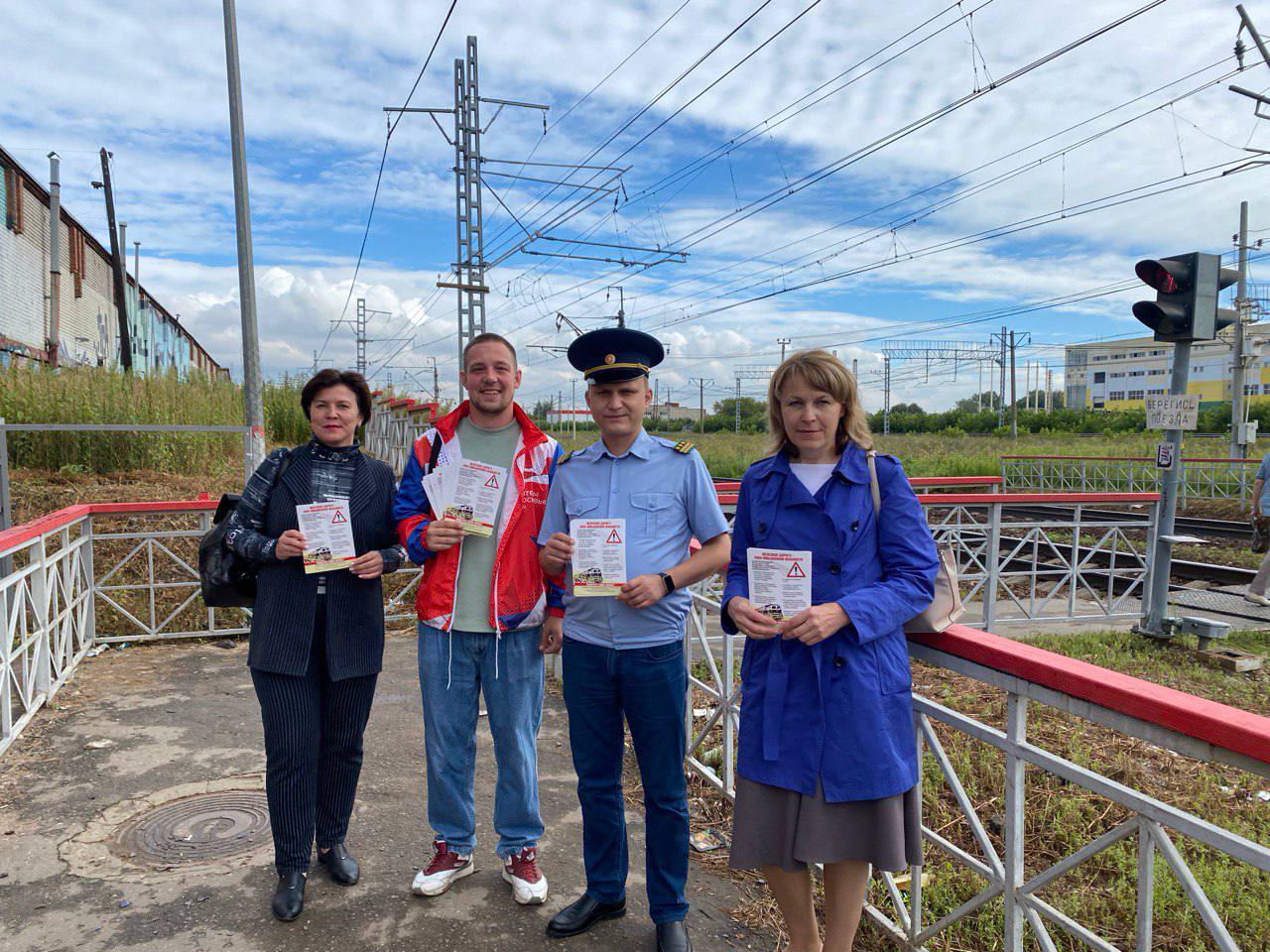 В Подольске продолжаются профилактические рейды на железнодорожных станциях