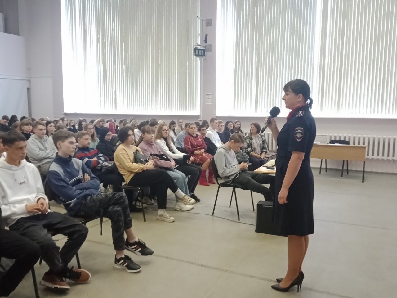 Правовой урок в Подольском колледже Правовой урок в Подольском колледже