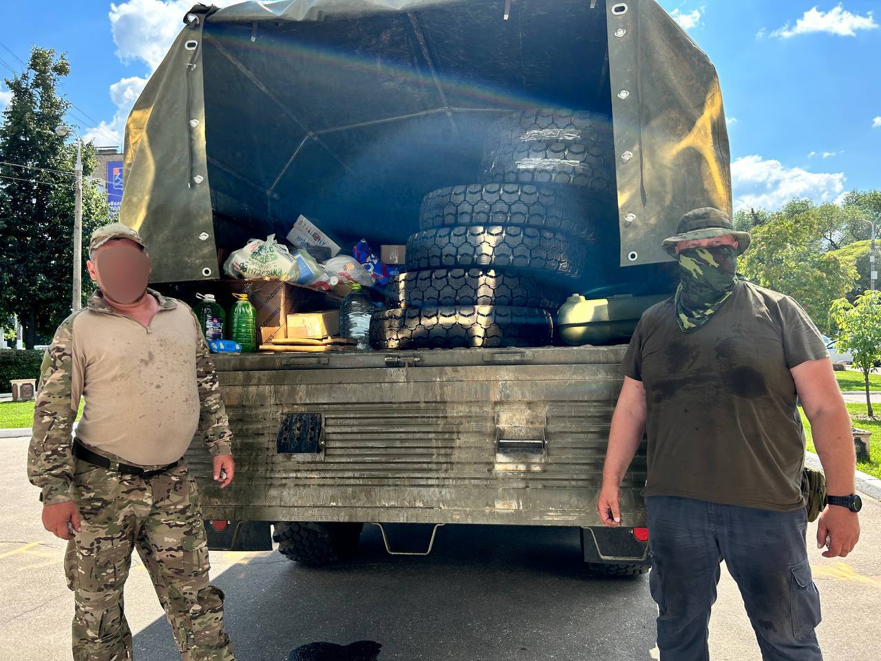 Сбор помощи военнослужащим продолжается в Подольске