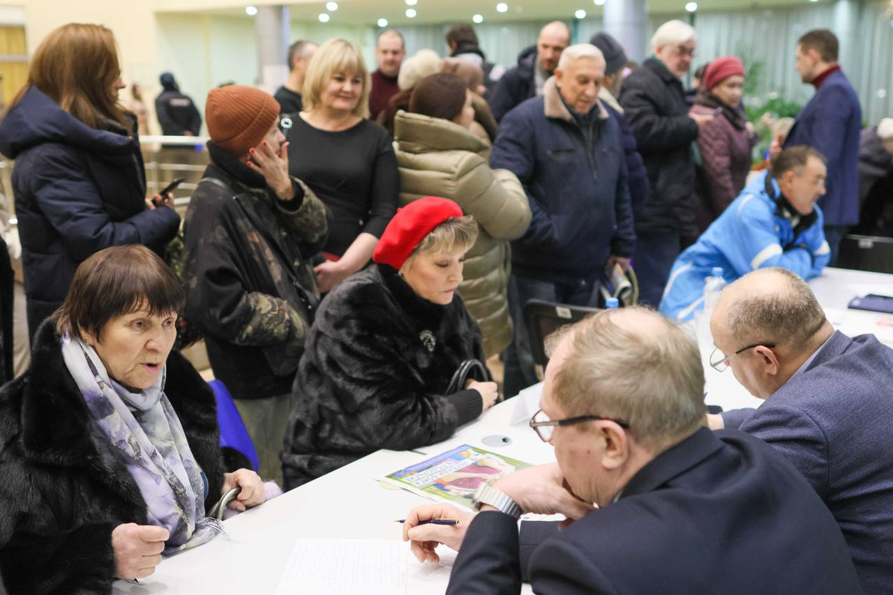 Выездная администрация Подольска встретилась с жителями Весенней