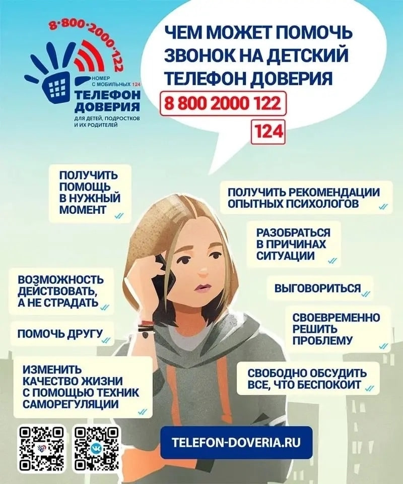 По 17 мая проходит акция "Телефон доверия"