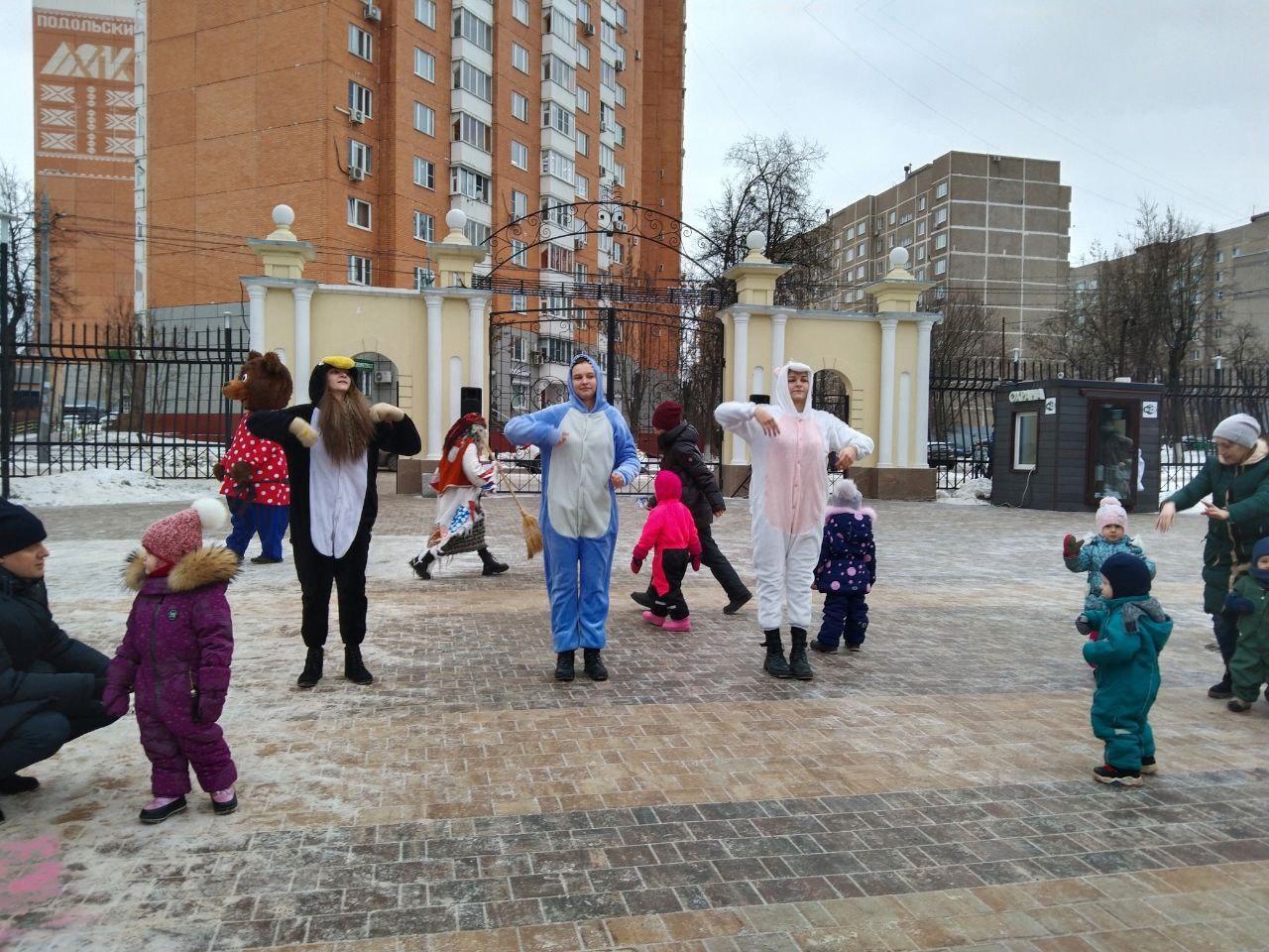 Детский праздник в парке Талалихина