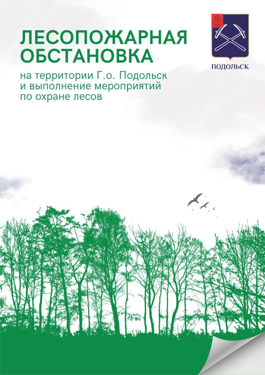 Лесопожарная обстановка на территории Подольска