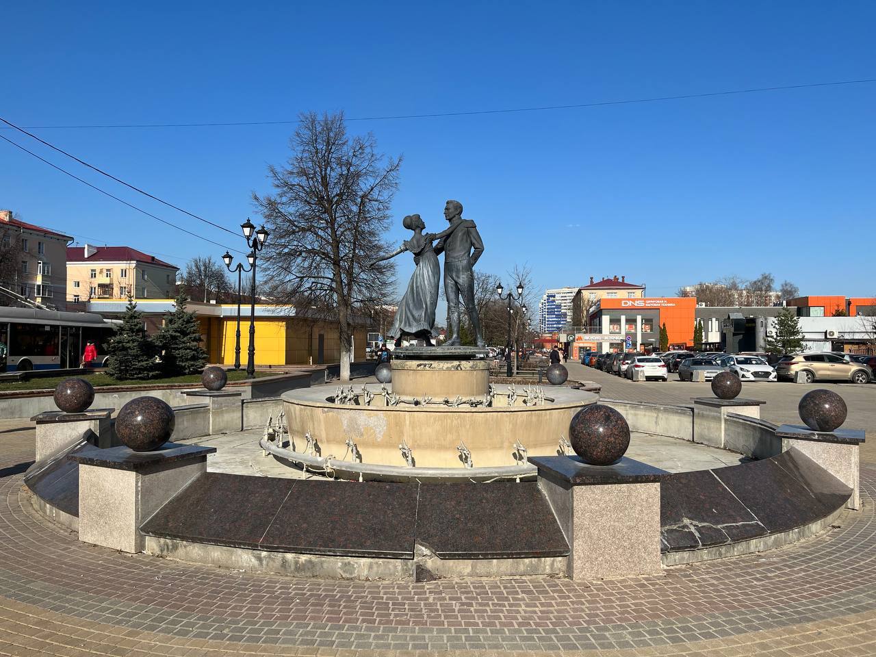 Тестовый запуск фонтанов в Подольске начнется 20 апреля Тестовый запуск фонтанов в Подольске начнется 20 апреля