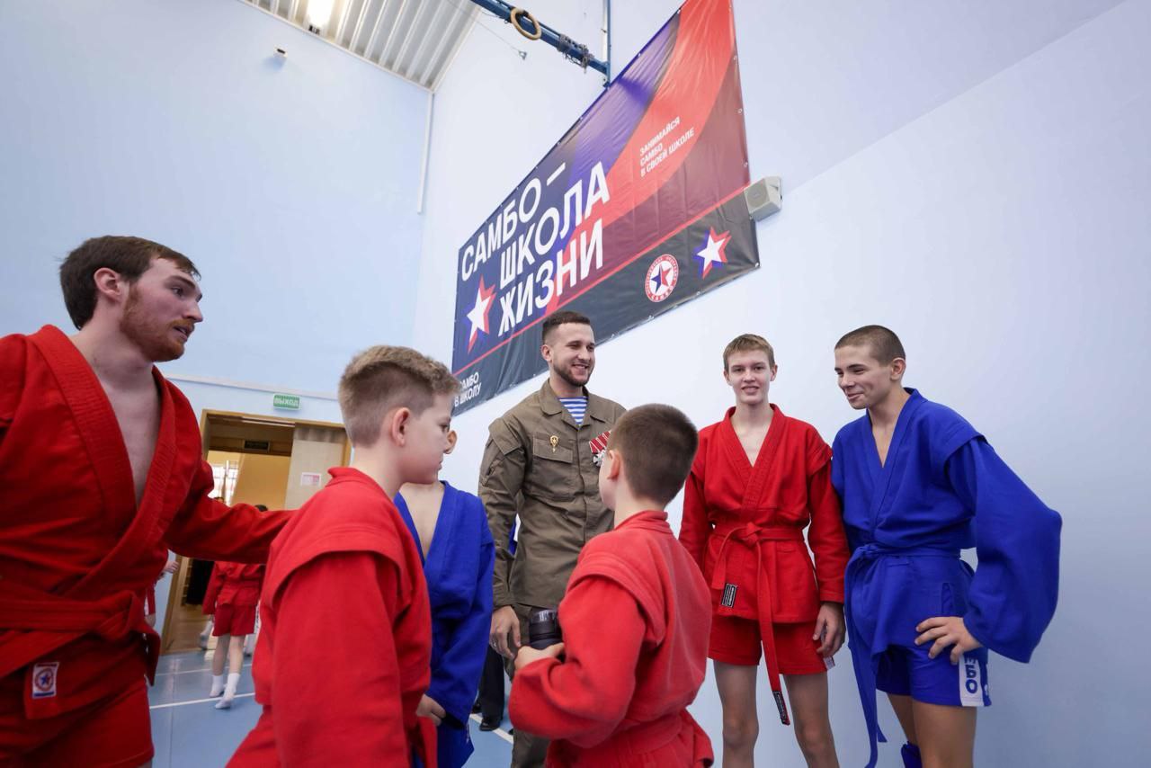 Подольская школа № 33 присоединилась ко Всероссийскому проекту «Самбо в школу»