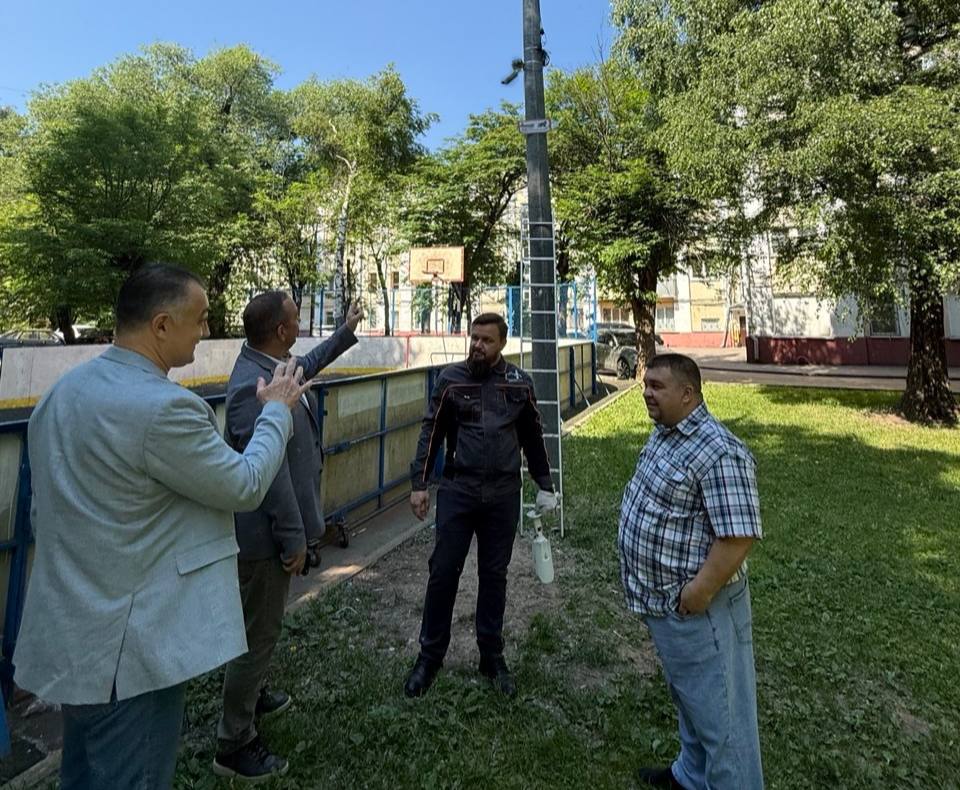 Видеонаблюдение за спортплощадкой установили по просьбам жителей Подольска