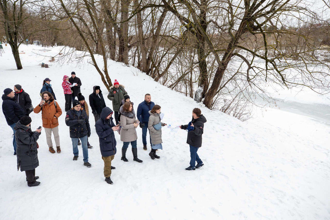 В Подольске совместно с жителями разрабатывают концепцию преображения набережной Пахры 