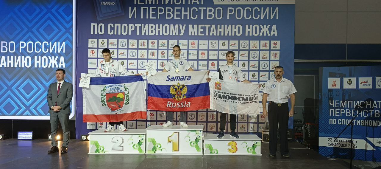 Спортсмен из Подольска стал бронзовым призером первенства России по спортивному метанию ножа