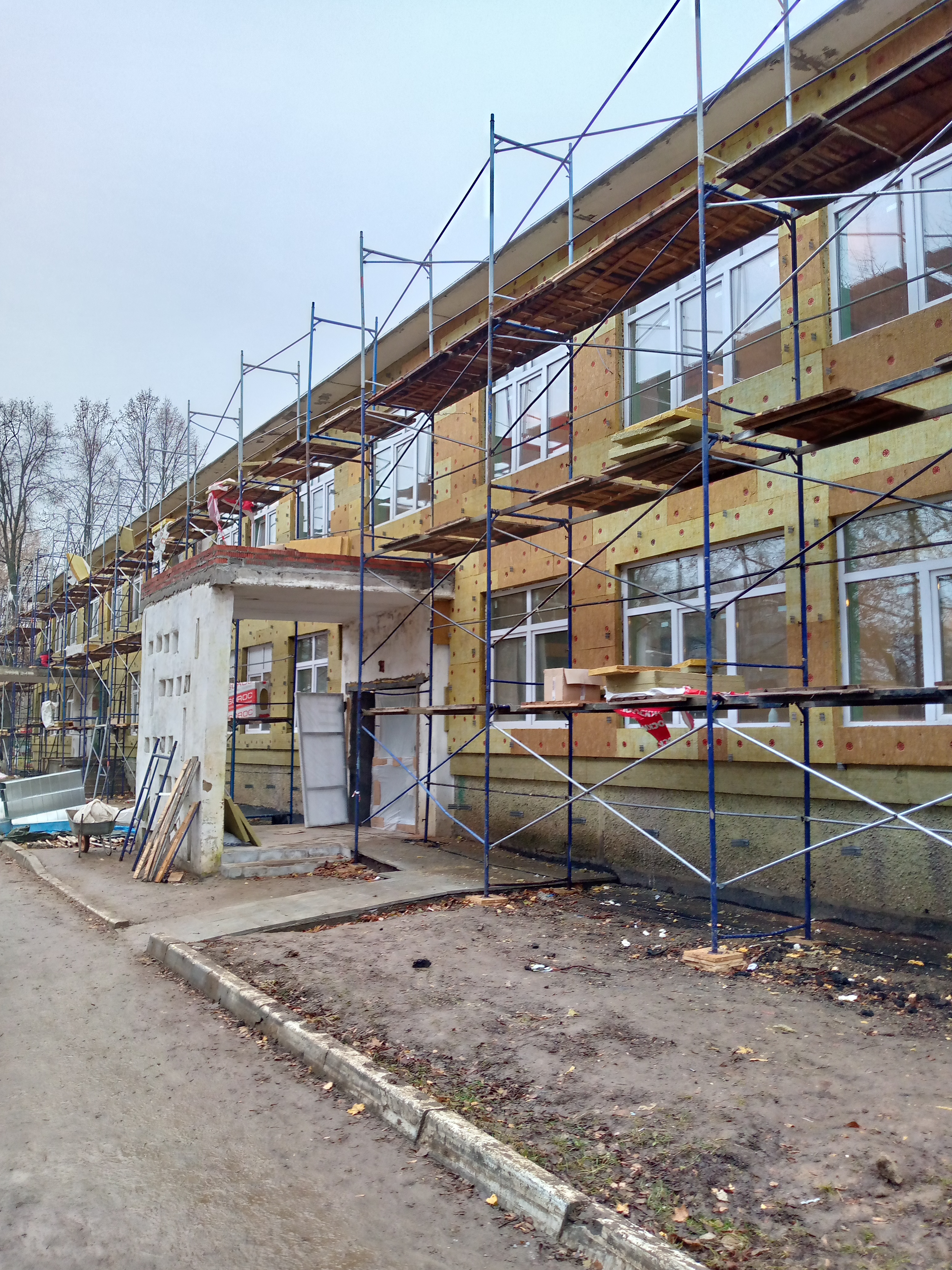 В Подольске продолжается капремонт детского сада № 8 «Теремок»