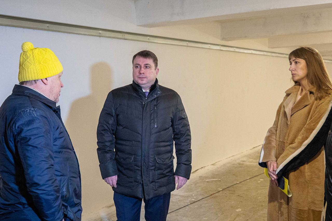 Подземный переход на Комсомольской улице Подольска еще на капремонте