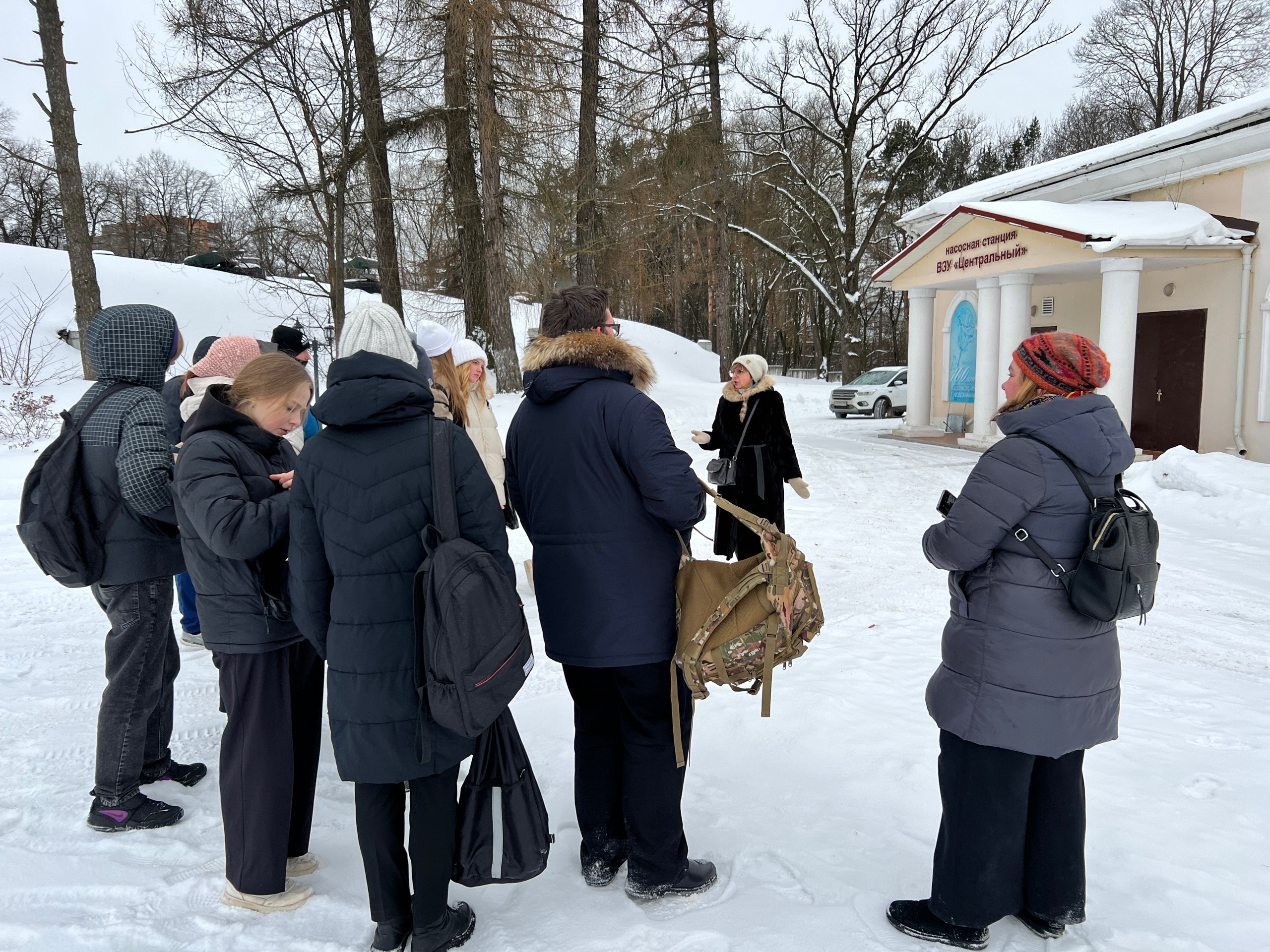 Подольским школьникам показали ВЗУ "Центральный"