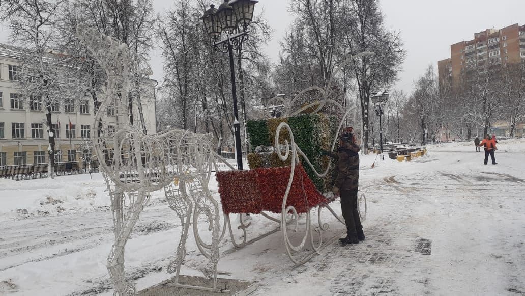 Подольск готовится к встрече Нового года