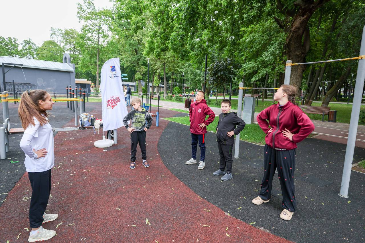 В парке Талалихина в Подольске состоялся фестиваль «Все за спорт»