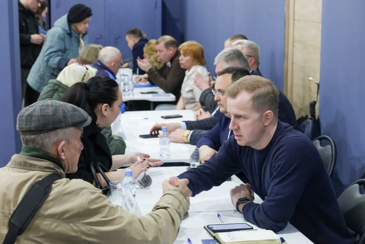 Выездной прием провела администрация Подольска Выездной прием провела администрация Подольска