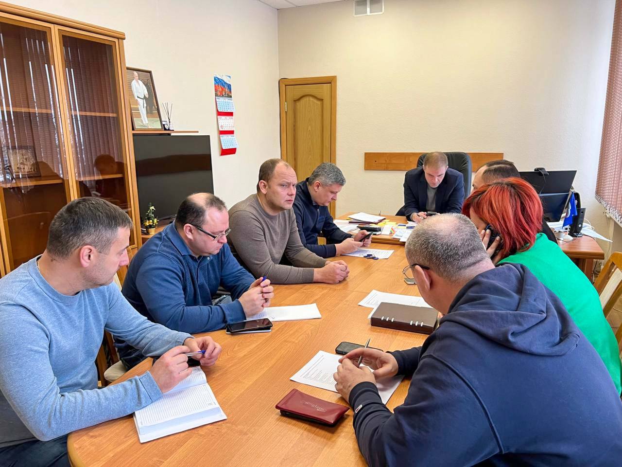 В Подольске работает штаб по ликвидации последствий снегопадов