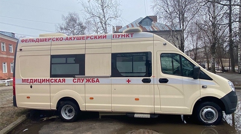 Мобильный ФАП приехал в деревню Лаговское Мобильный ФАП приехал в деревню Лаговское